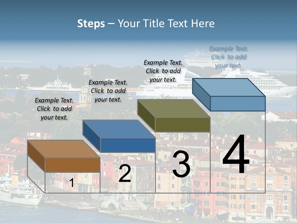 Summer Portholes Tropical PowerPoint Template