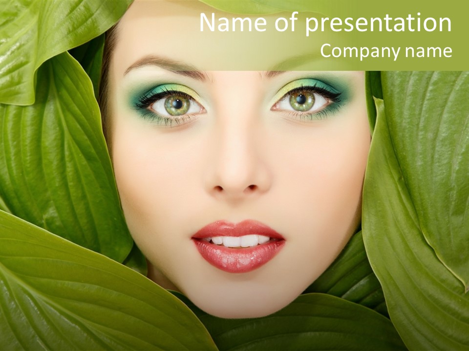 Nature People Leaves PowerPoint Template