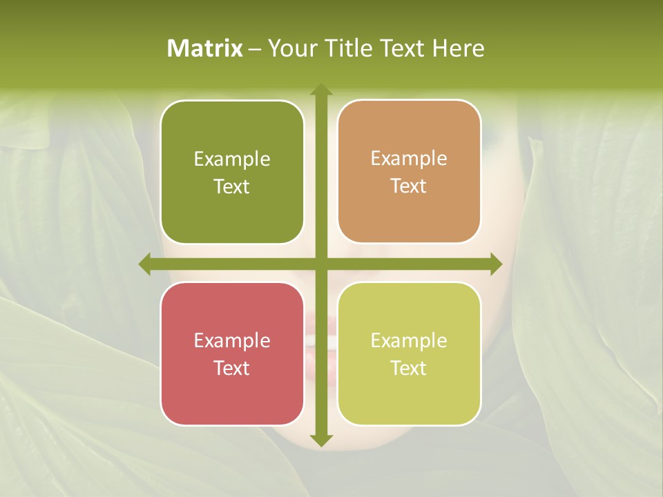 Nature People Leaves PowerPoint Template