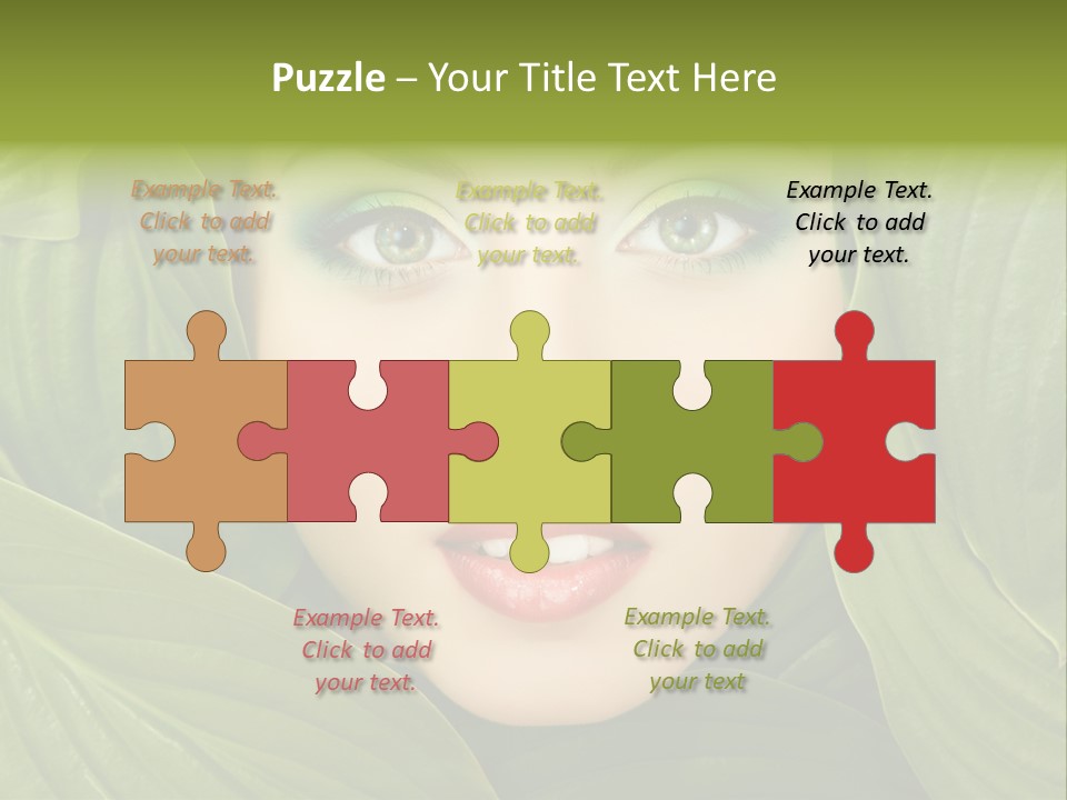 Nature People Leaves PowerPoint Template