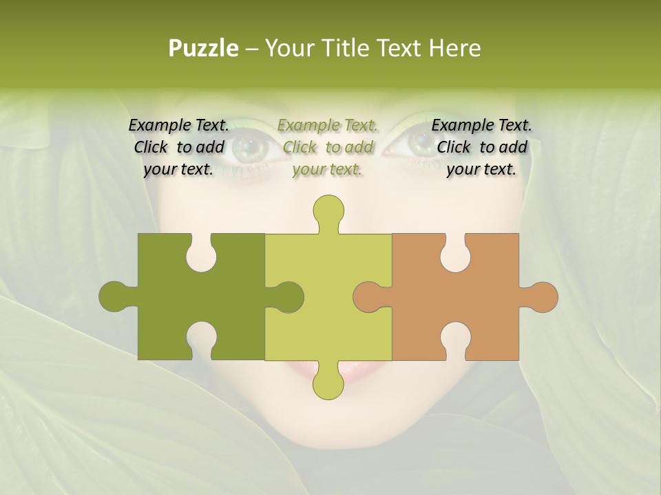 Nature People Leaves PowerPoint Template