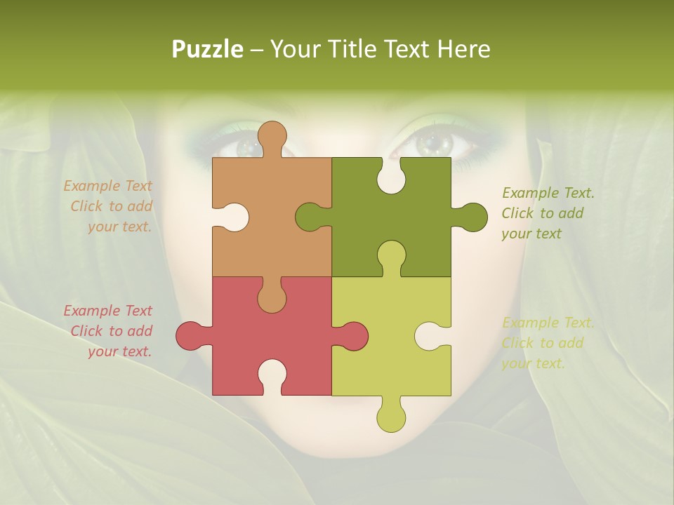 Nature People Leaves PowerPoint Template