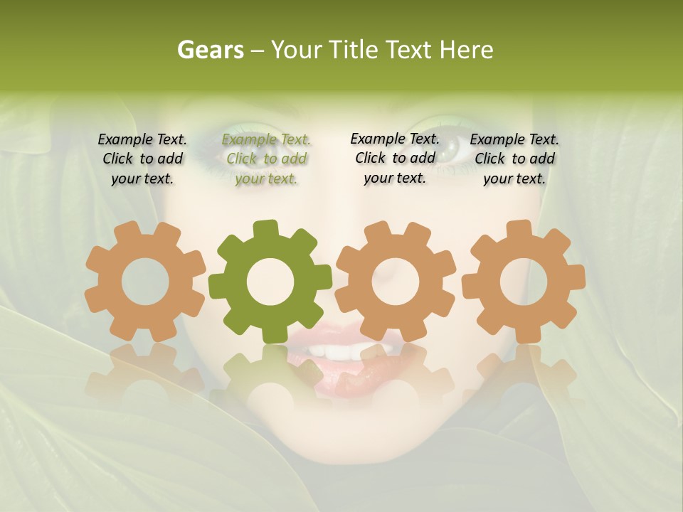 Nature People Leaves PowerPoint Template