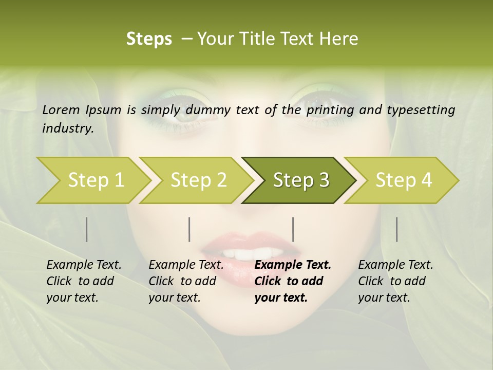 Nature People Leaves PowerPoint Template