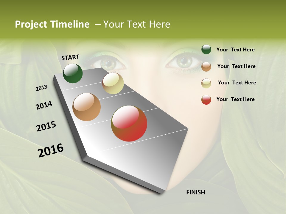 Nature People Leaves PowerPoint Template