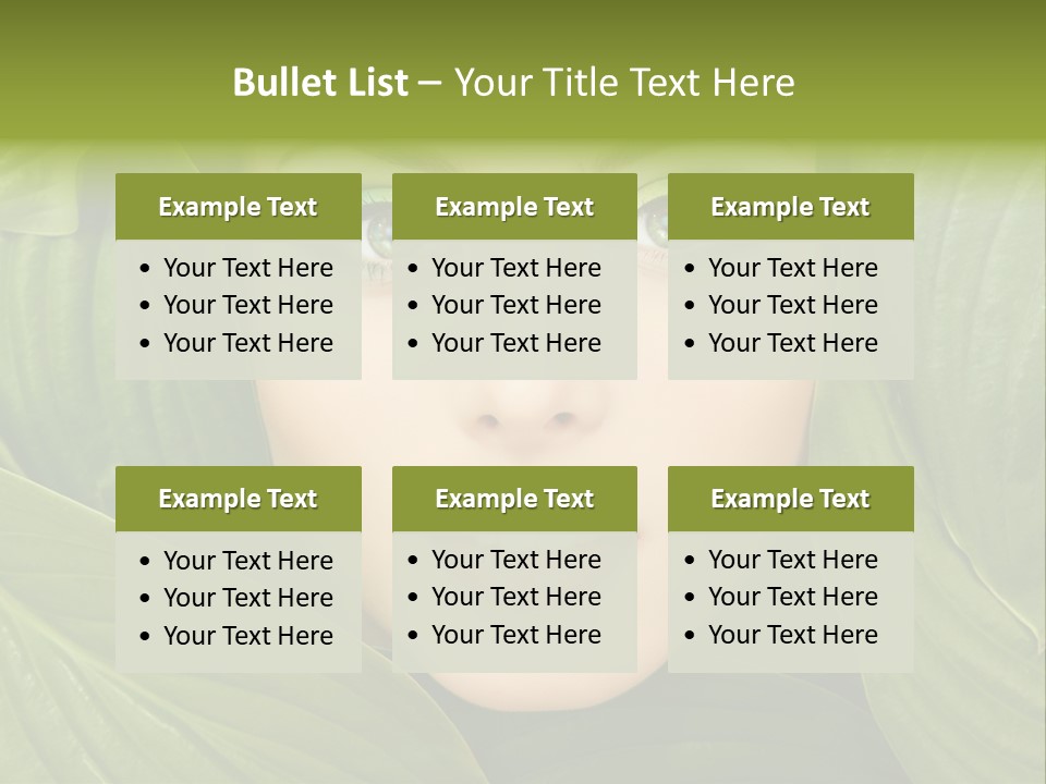 Nature People Leaves PowerPoint Template