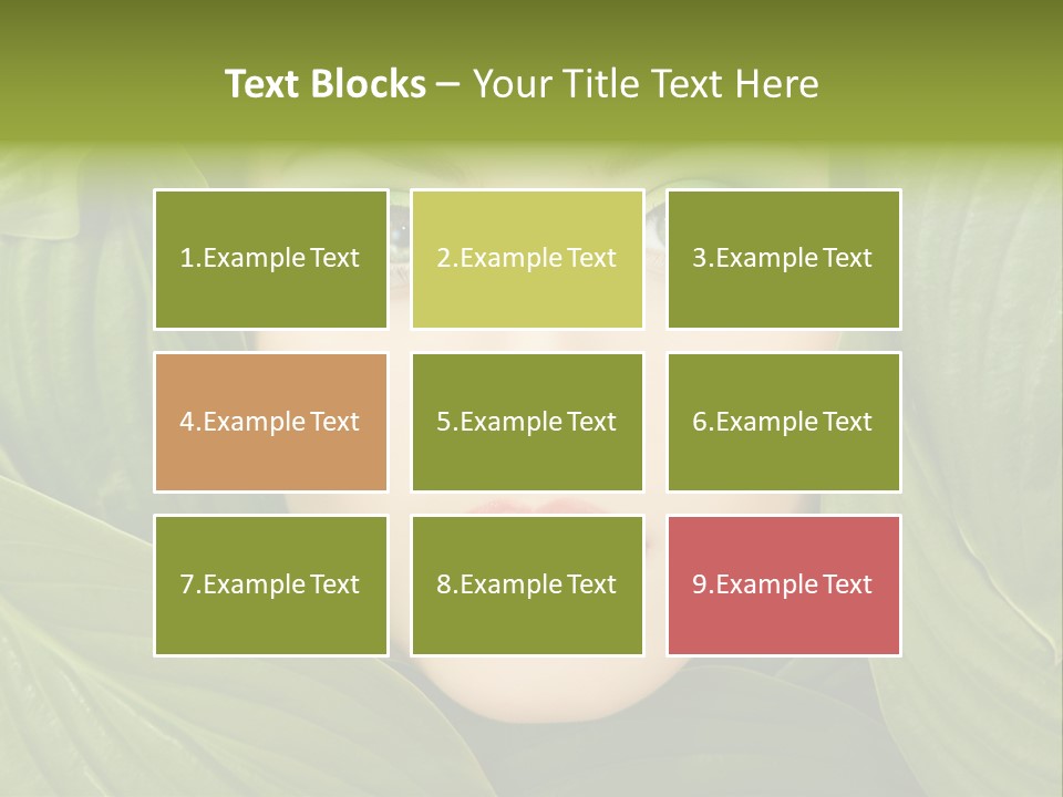 Nature People Leaves PowerPoint Template