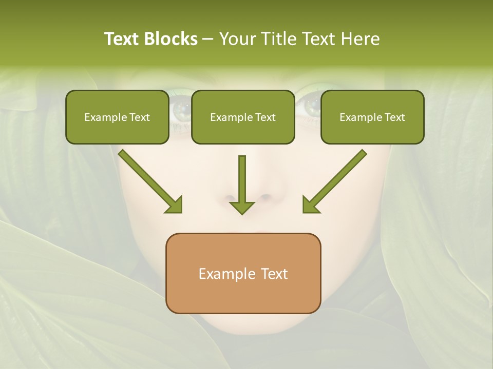 Nature People Leaves PowerPoint Template