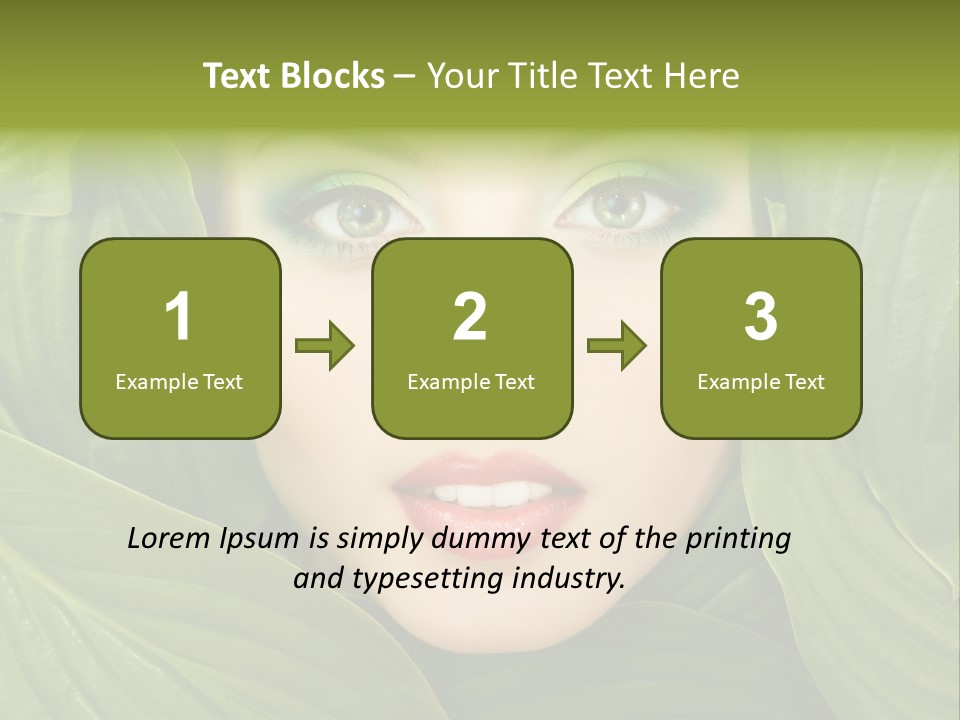 Nature People Leaves PowerPoint Template