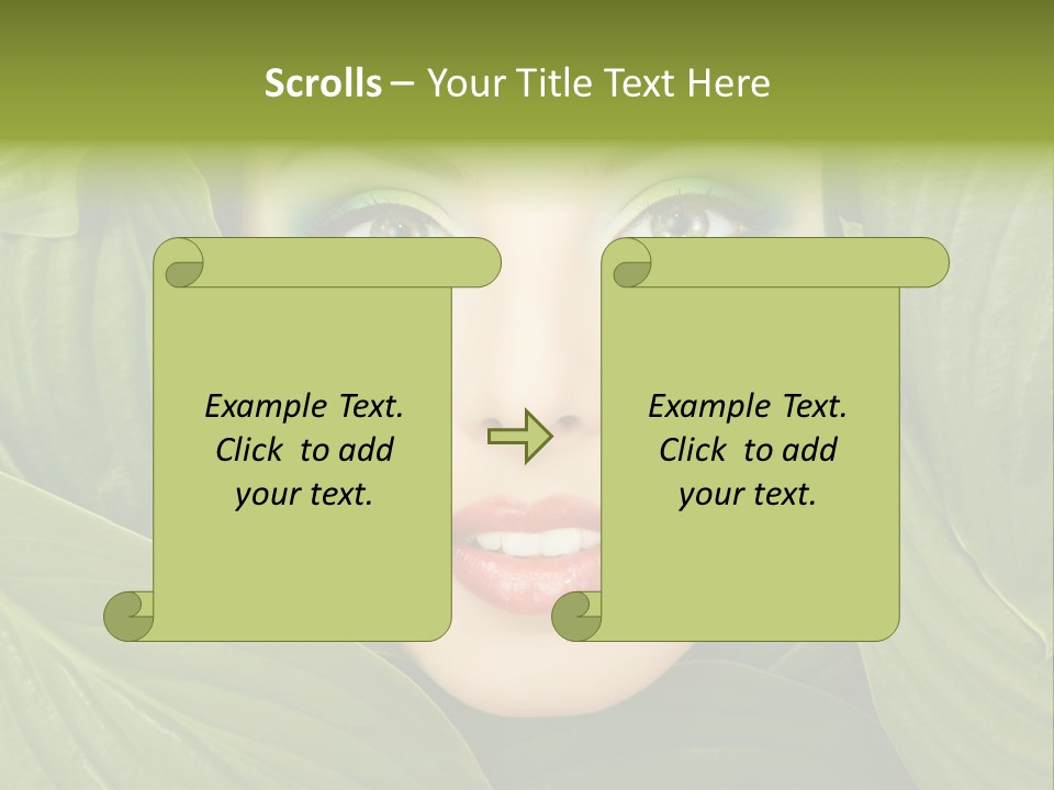 Nature People Leaves PowerPoint Template