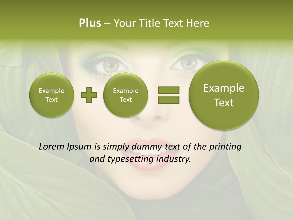 Nature People Leaves PowerPoint Template