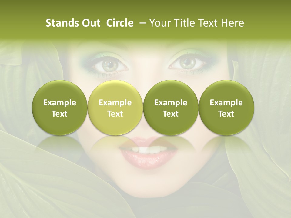 Nature People Leaves PowerPoint Template