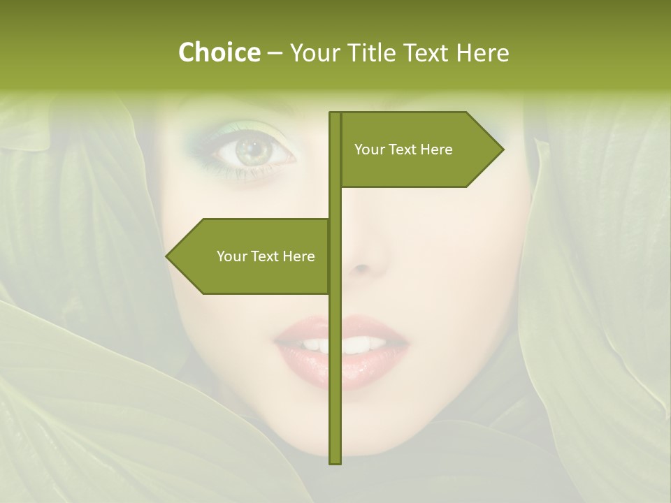 Nature People Leaves PowerPoint Template