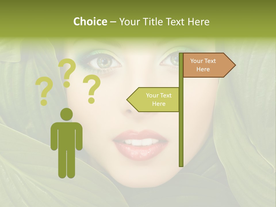 Nature People Leaves PowerPoint Template