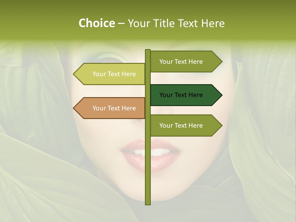 Nature People Leaves PowerPoint Template