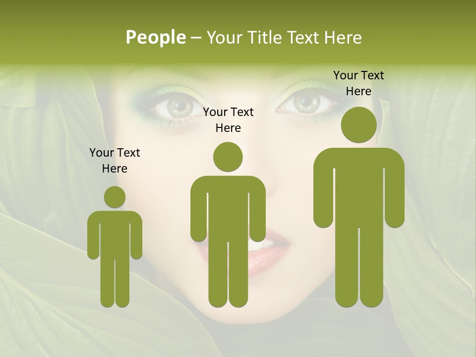 Nature People Leaves PowerPoint Template