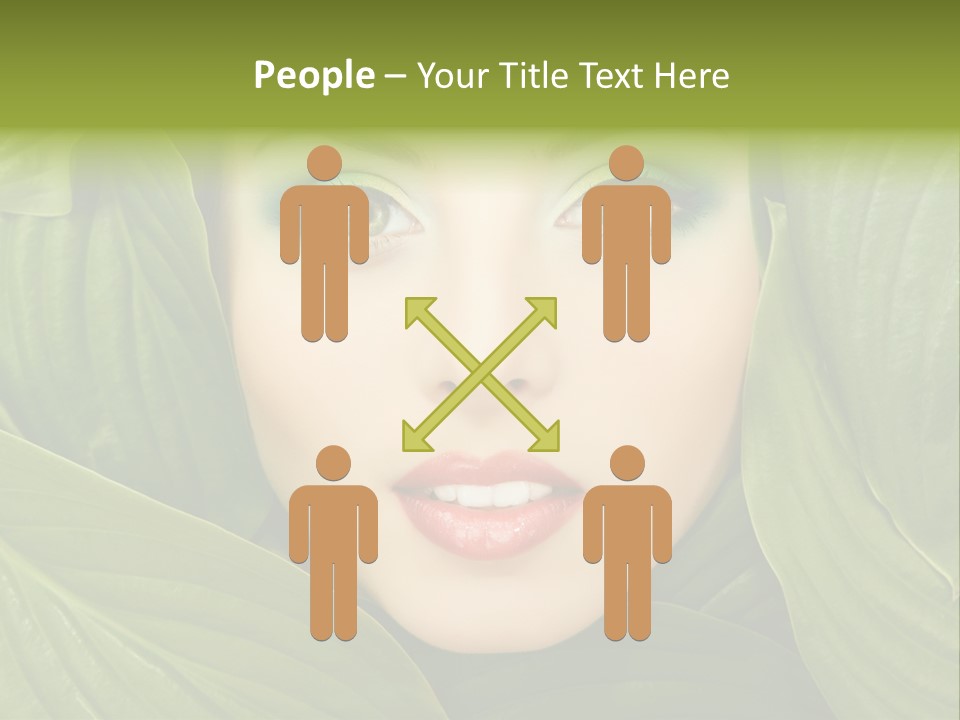 Nature People Leaves PowerPoint Template