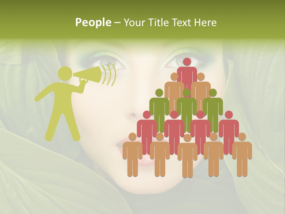 Nature People Leaves PowerPoint Template