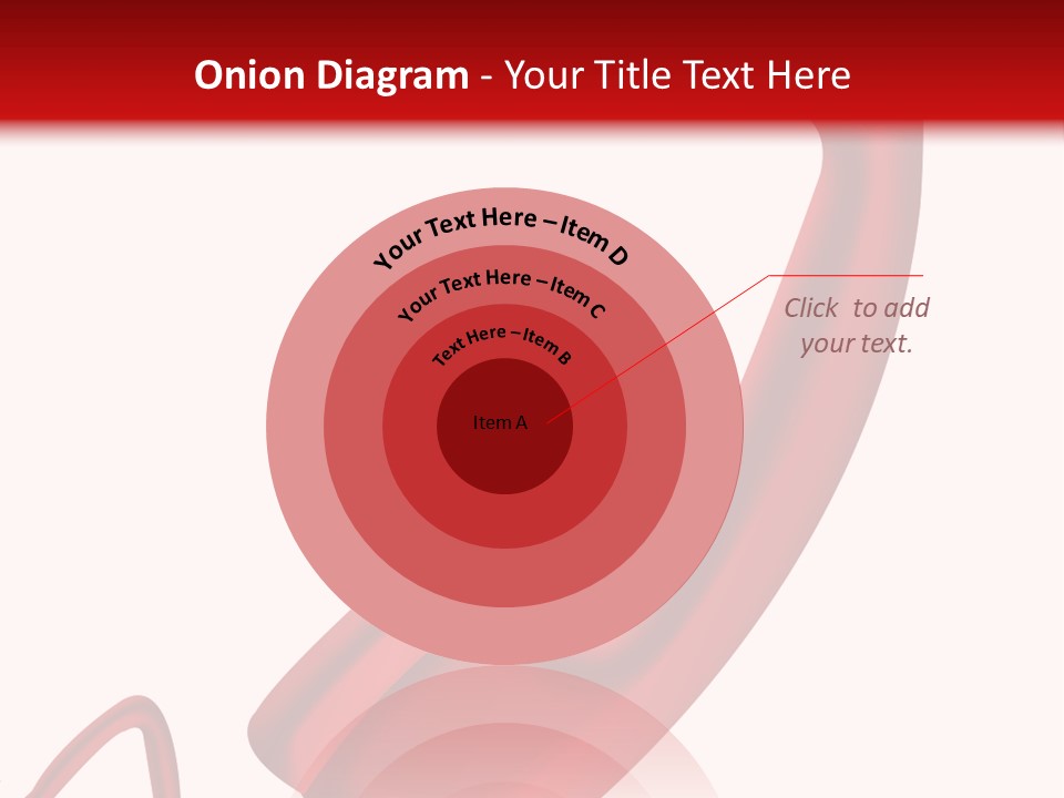 A Red Phone On A White And Red Background PowerPoint Template