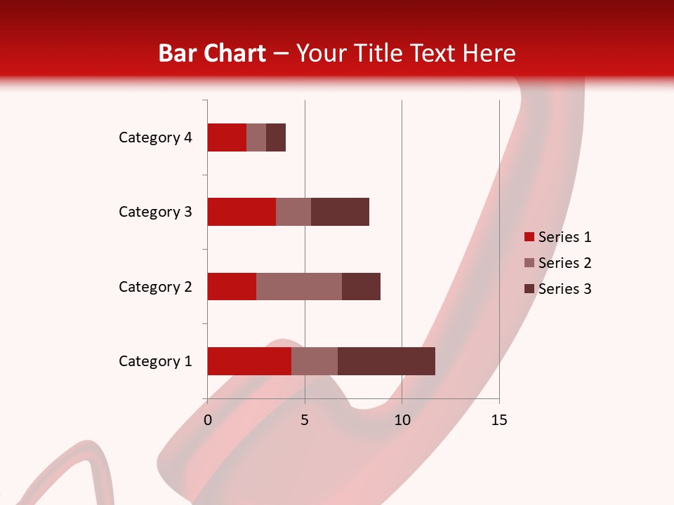 A Red Phone On A White And Red Background PowerPoint Template