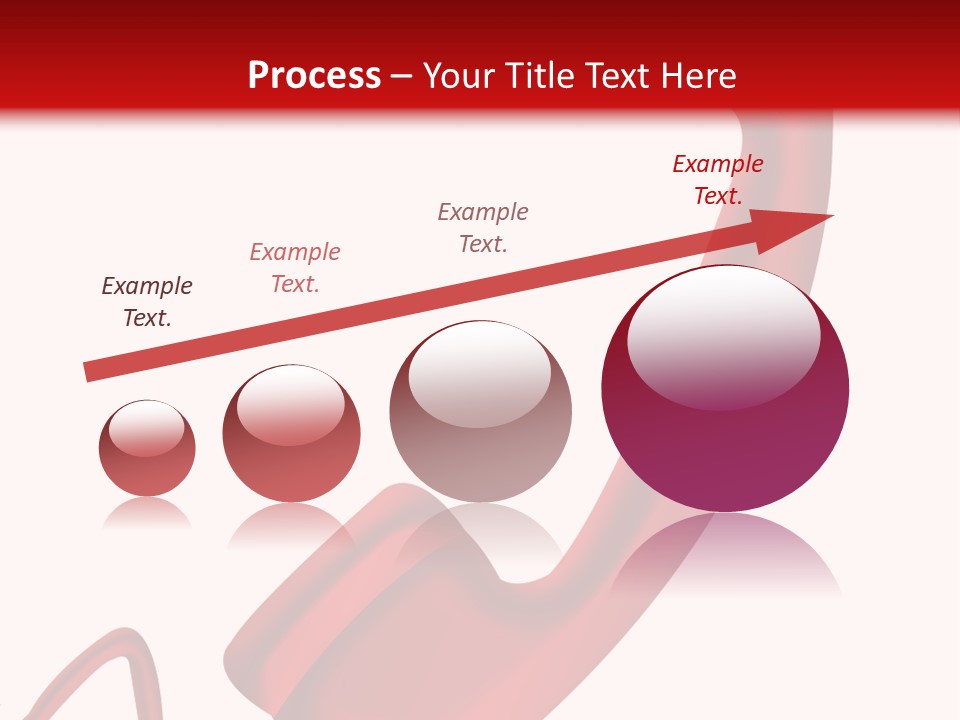 A Red Phone On A White And Red Background PowerPoint Template