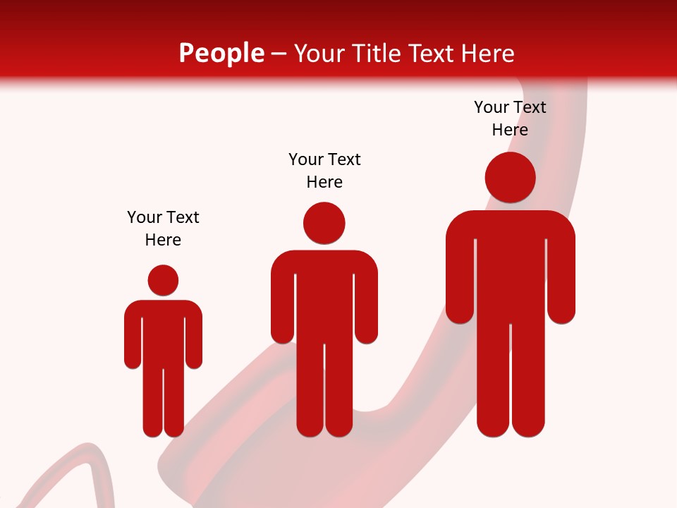 A Red Phone On A White And Red Background PowerPoint Template