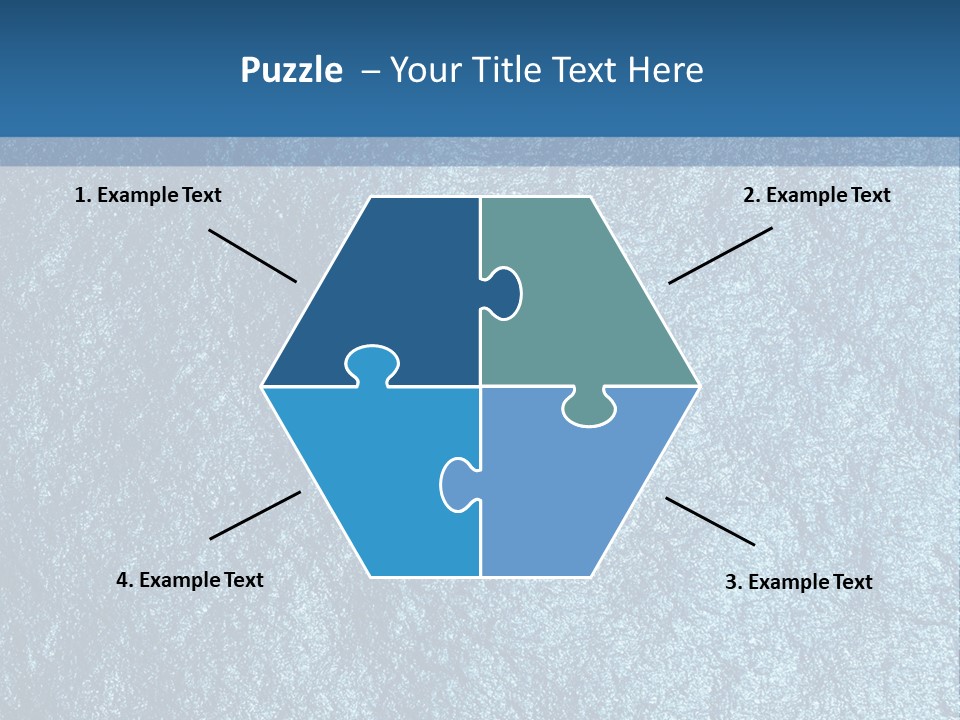 Unfinished Blocks Empty PowerPoint Template