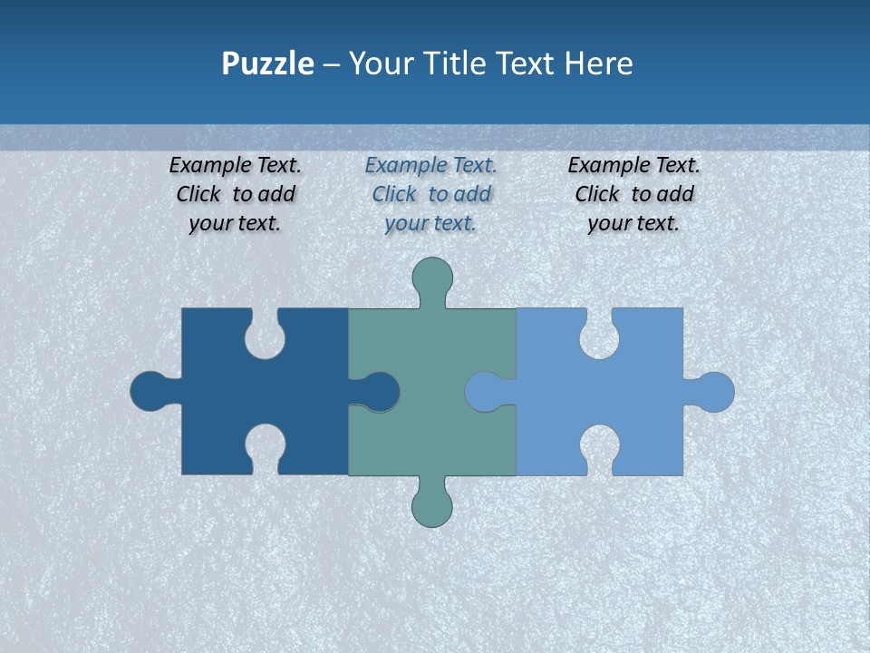 Unfinished Blocks Empty PowerPoint Template