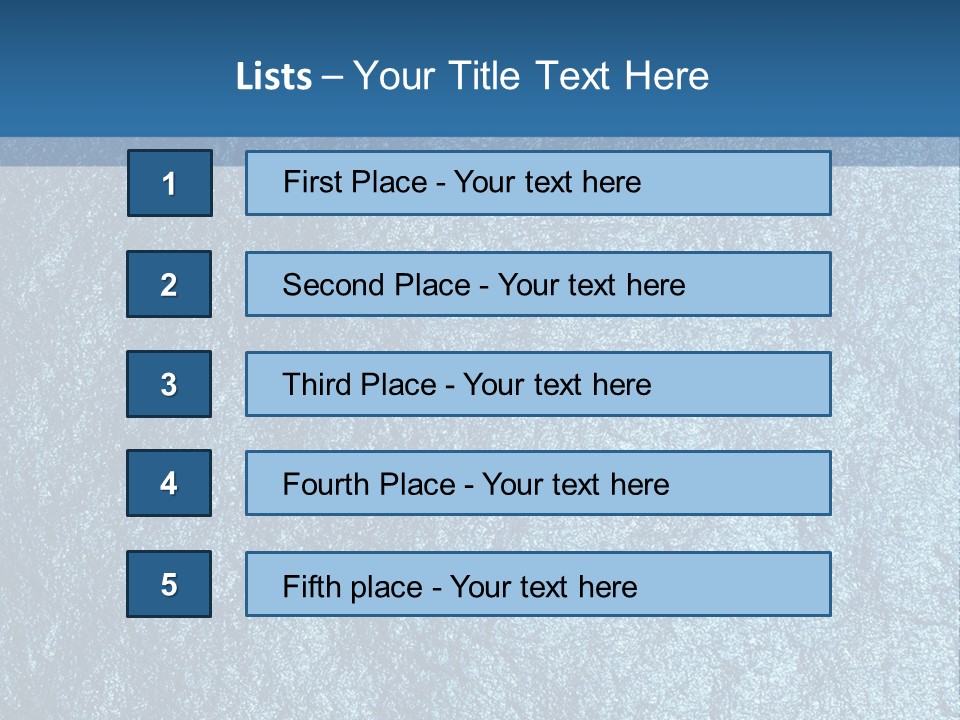 Unfinished Blocks Empty PowerPoint Template