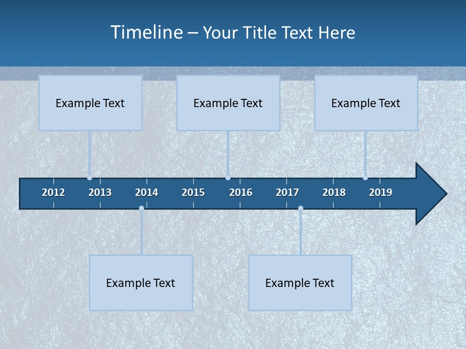 Unfinished Blocks Empty PowerPoint Template