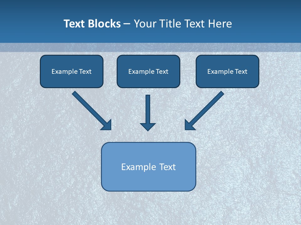 Unfinished Blocks Empty PowerPoint Template