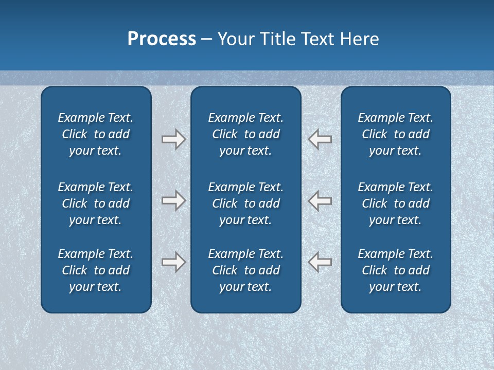 Unfinished Blocks Empty PowerPoint Template