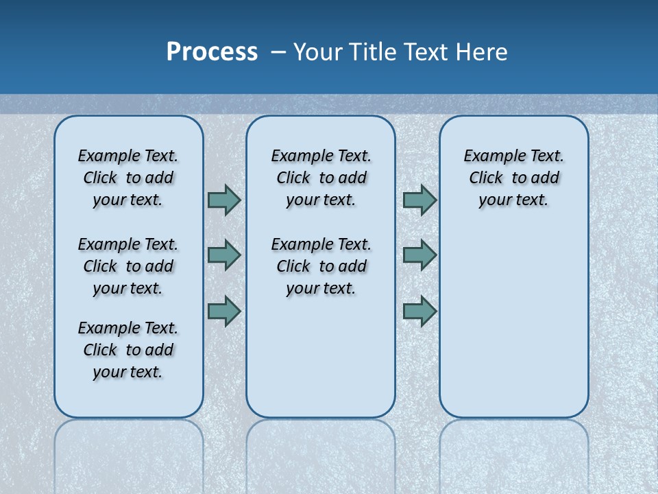 Unfinished Blocks Empty PowerPoint Template