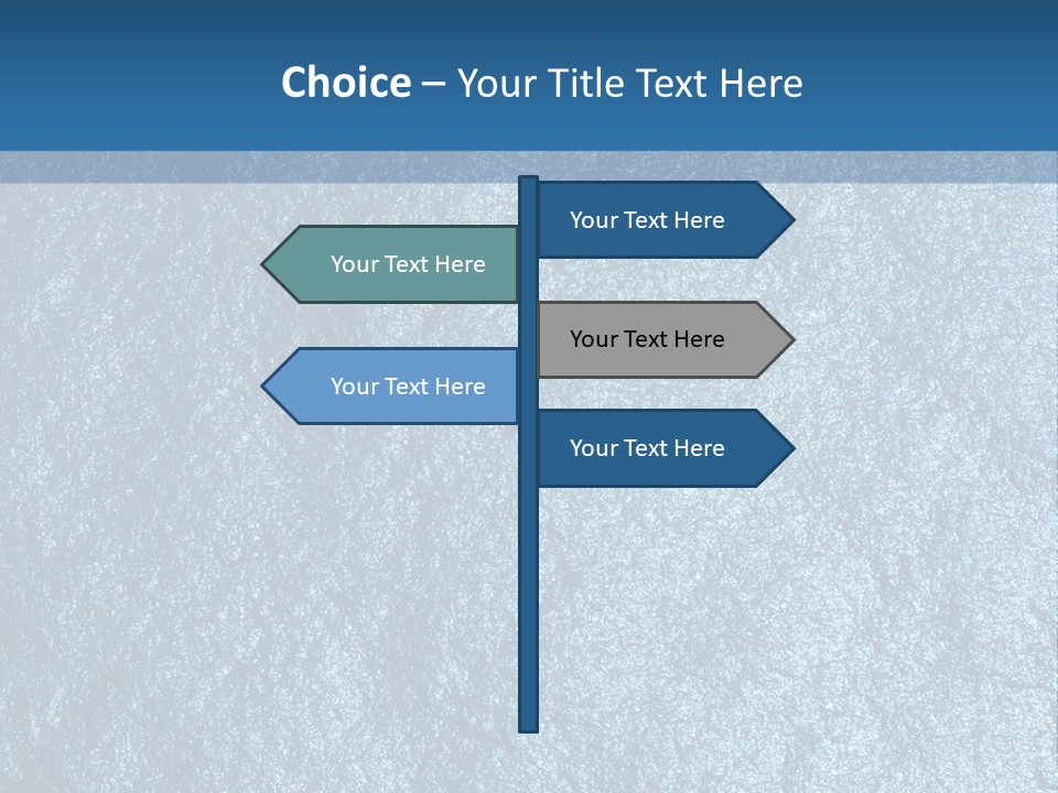 Unfinished Blocks Empty PowerPoint Template