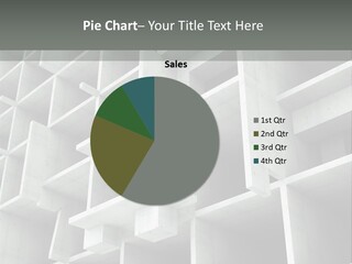 Unfinished Blocks Empty PowerPoint Template