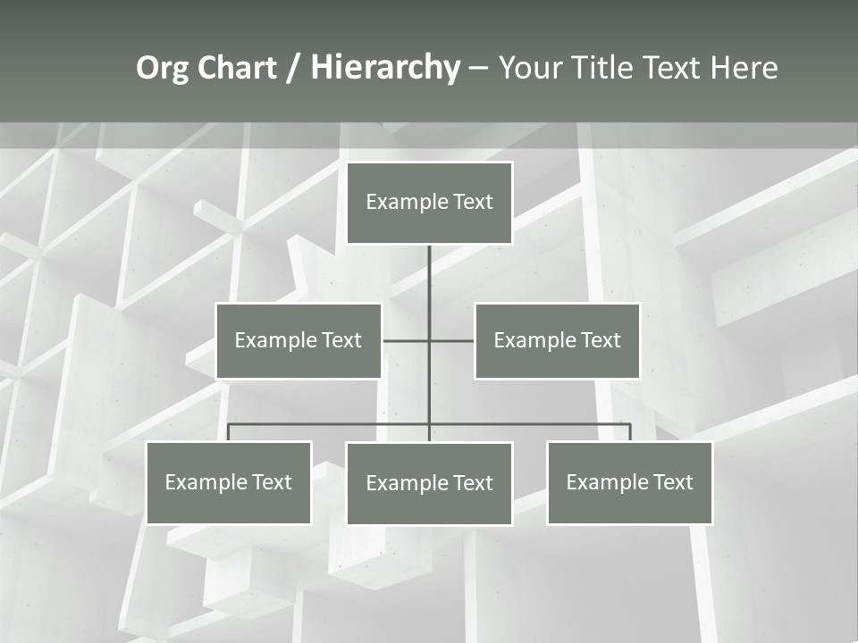Unfinished Blocks Empty PowerPoint Template