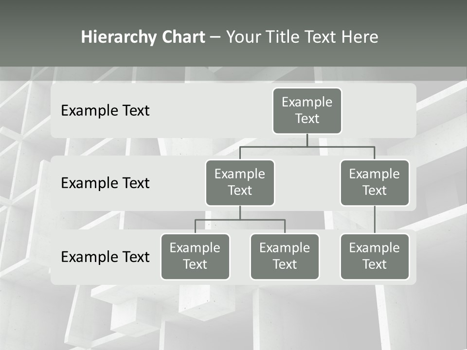 Unfinished Blocks Empty PowerPoint Template