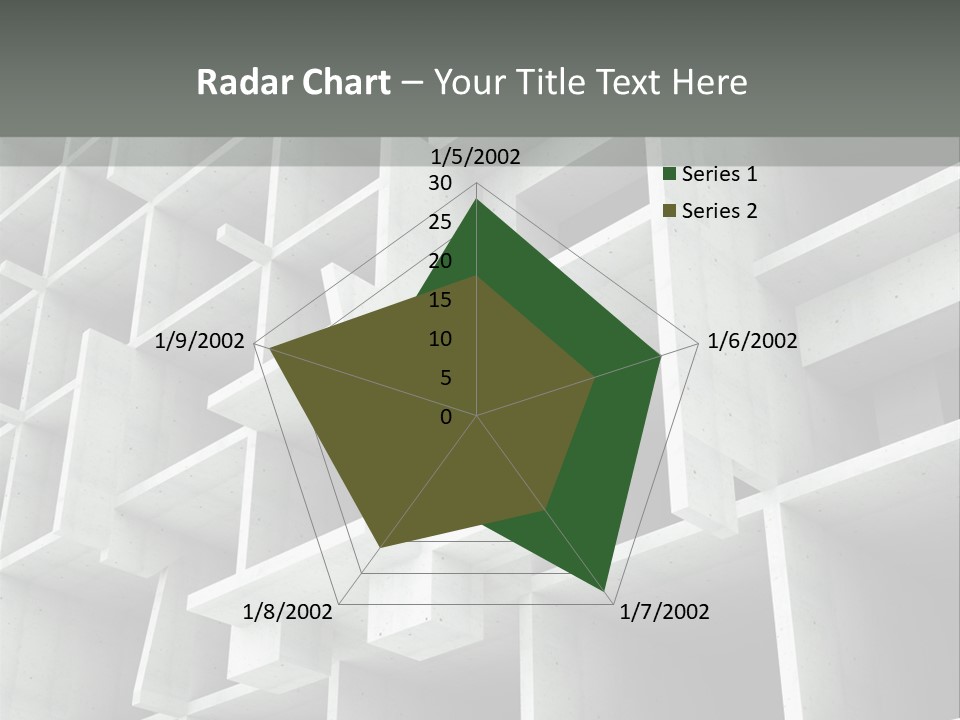 Unfinished Blocks Empty PowerPoint Template