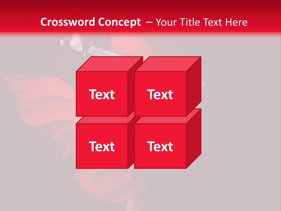 Woman Lawyer Slim PowerPoint Template