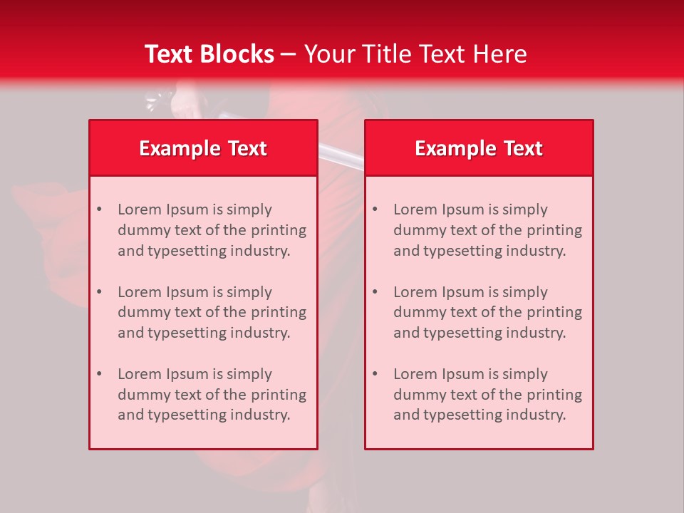 Woman Lawyer Slim PowerPoint Template