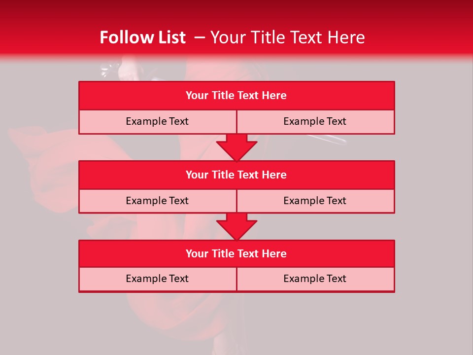 Woman Lawyer Slim PowerPoint Template
