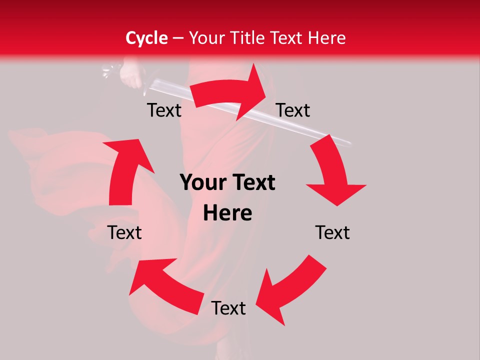 Woman Lawyer Slim PowerPoint Template