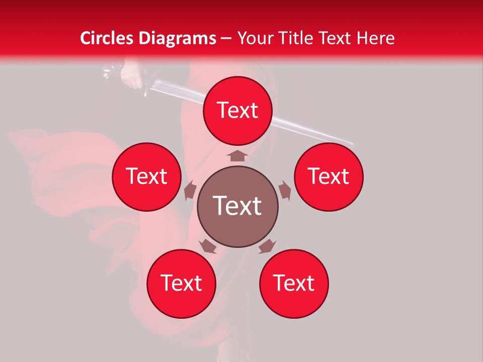 Woman Lawyer Slim PowerPoint Template