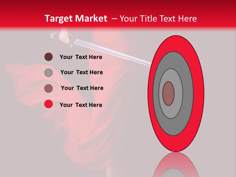 Woman Lawyer Slim PowerPoint Template