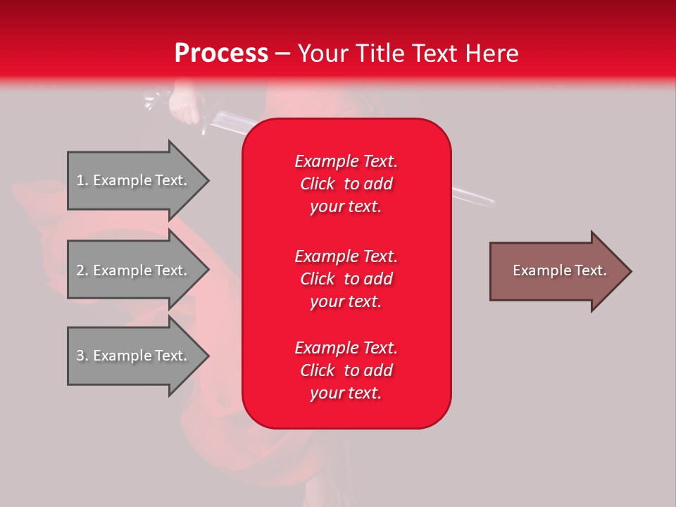 Woman Lawyer Slim PowerPoint Template