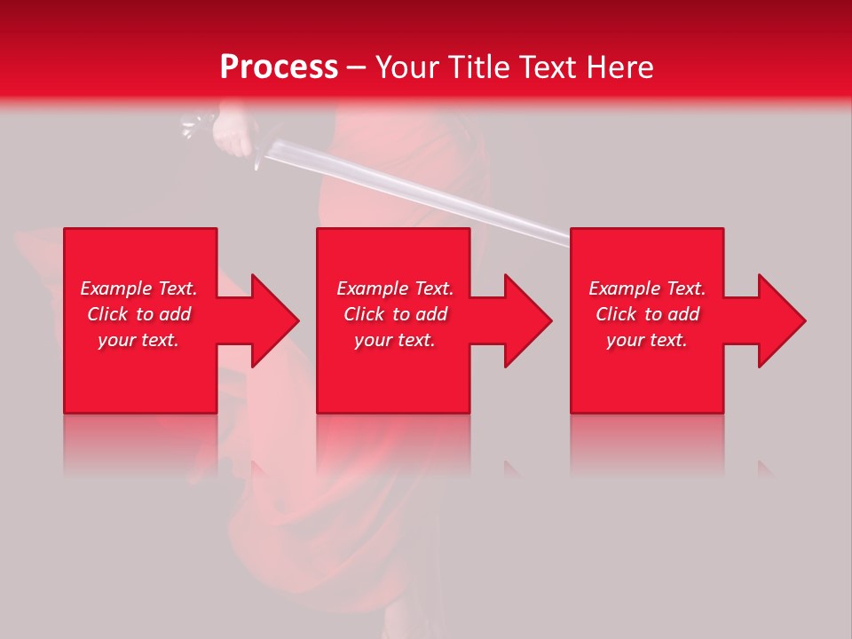 Woman Lawyer Slim PowerPoint Template