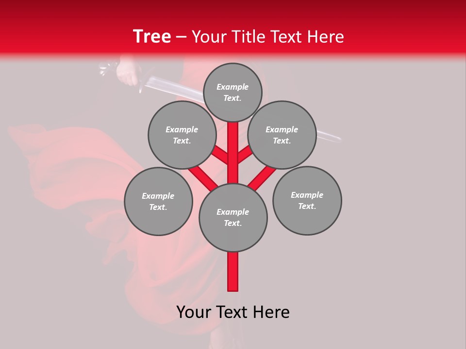 Woman Lawyer Slim PowerPoint Template