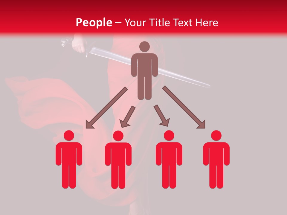 Woman Lawyer Slim PowerPoint Template