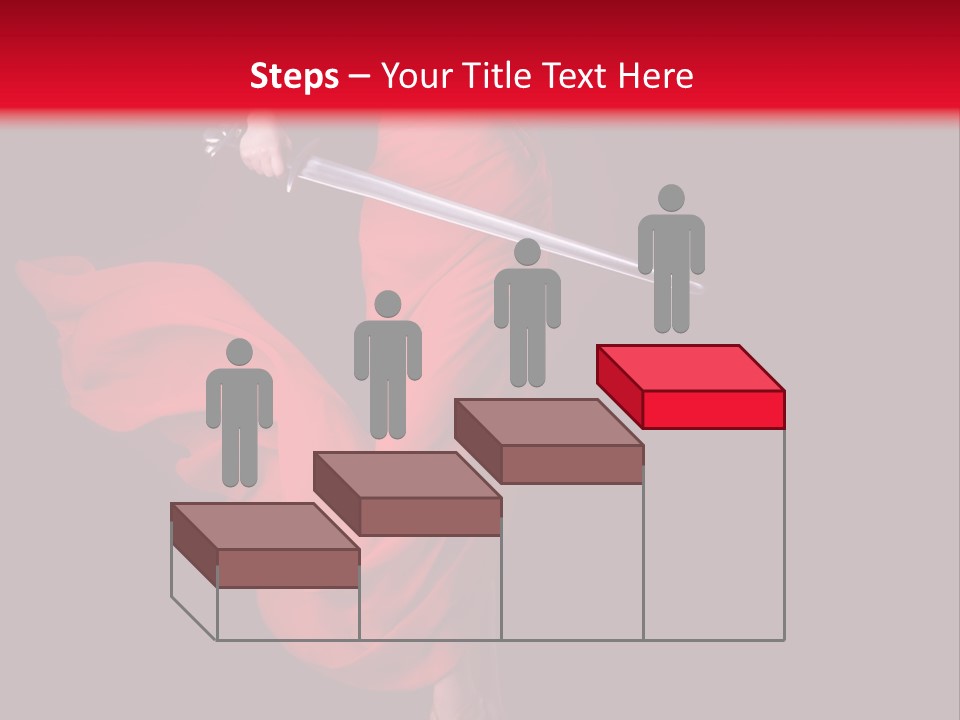 Woman Lawyer Slim PowerPoint Template