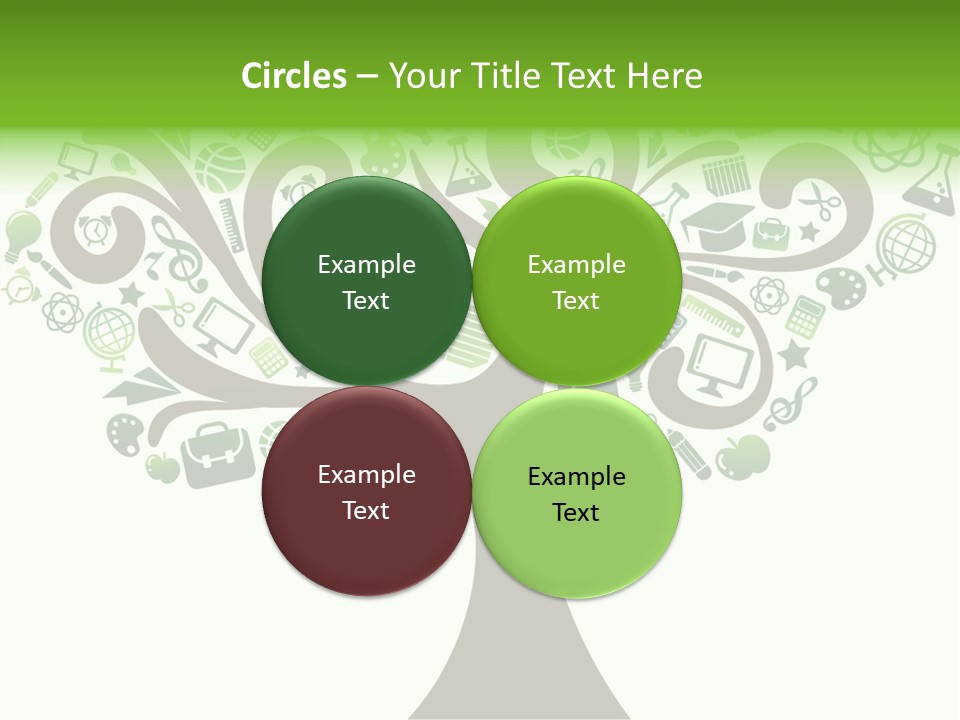 Colorful Bloom Flower PowerPoint Template